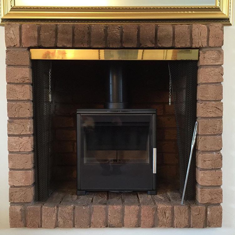 Log burner installed by Cottage Stoves Wirral