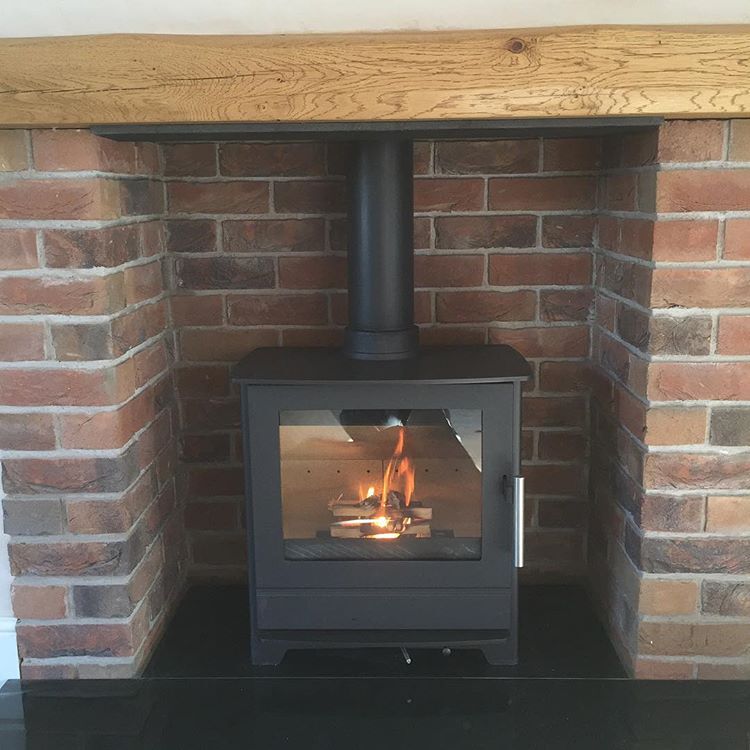 Log burner installed by Cottage Stoves Wirral